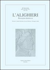 L' Alighieri. Rassegna dantesca. Vol. 40 - copertina