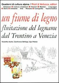 Un fiume di legno. Fluitazione del legname dal Trentino a Venezia - Roswitha Asche,Gianfranco Bettega,Ugo Pistoia - copertina