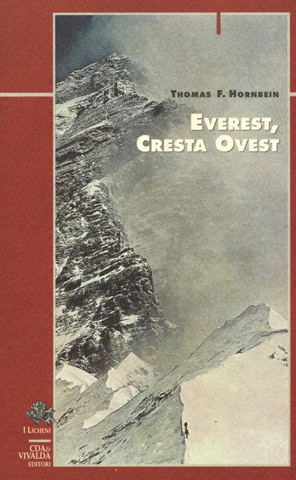 Everest, cresta ovest - Thomas F. Hornbein - copertina