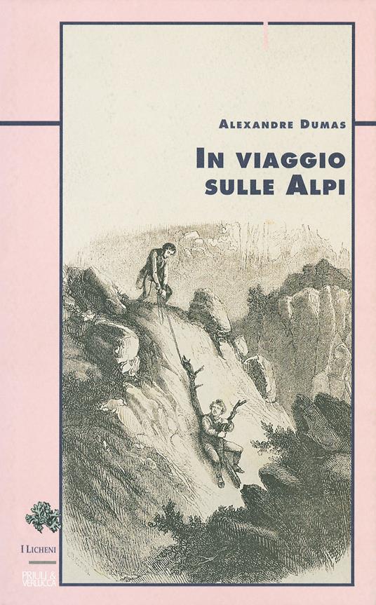 In viaggio sulle Alpi - Alexandre Dumas - copertina