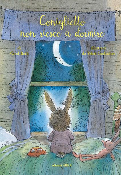 Coniglietto non riesce a dormire. Ediz. a colori - Carol Roth - copertina