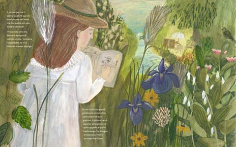 Ella nel giardino di Giverny. Un libro illustrato su Claude Monet - Daniel Fehr - 2