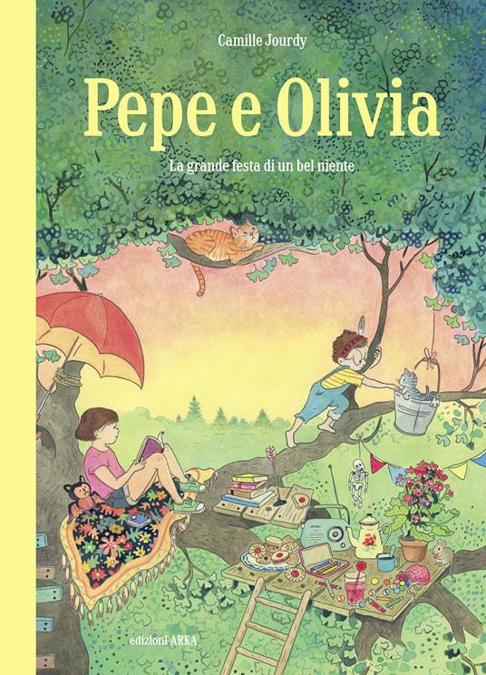 Pepe e Olivia. La grande festa di un bel niente - Camille Jourdy - copertina