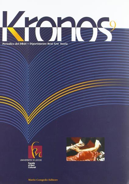 Kronos. Vol. 9 - copertina