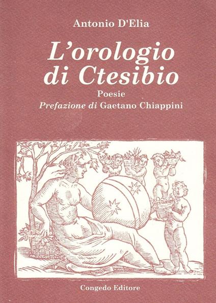 L' orologio di Ctesibio - Antonio D'Elia - copertina