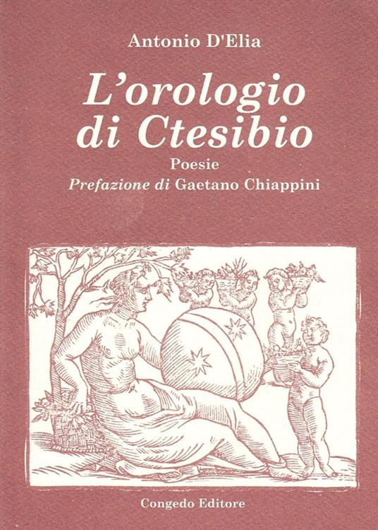 L' orologio di Ctesibio - Antonio D'Elia - copertina