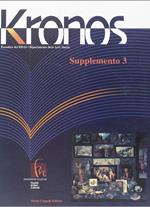 Kronos. Supplemento. Vol. 3