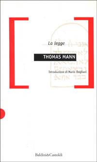 La legge - Thomas Mann - copertina