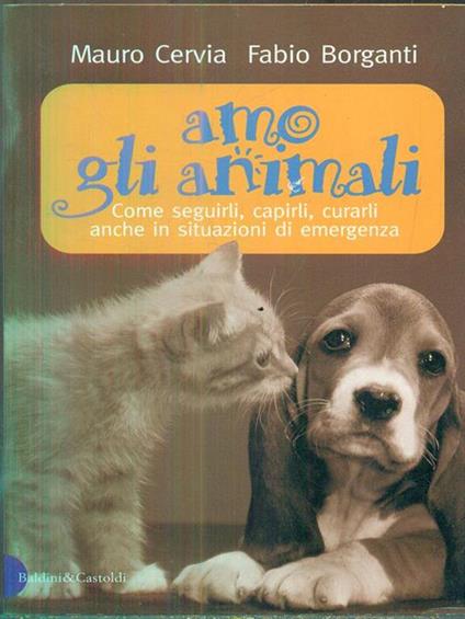 Amo gli animali - Mauro Cervia - copertina