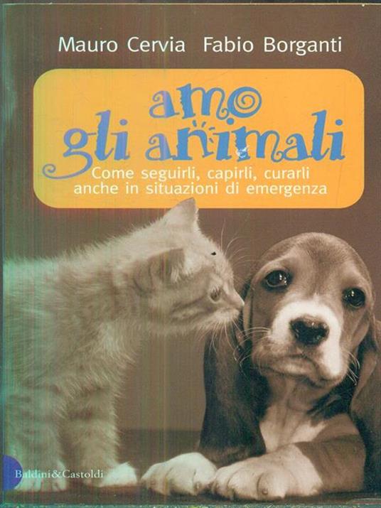 Amo gli animali - Mauro Cervia - copertina