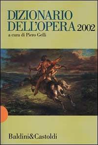 Dizionario dell'opera 2002 - copertina