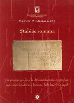 Stabiae romana. La prosopografia e la documentazione epigrafica. Iscrizioni lapidarie e bronzee, bolli laterizi e sigilli