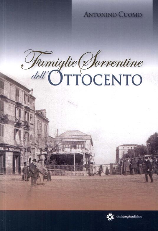Famiglie sorrentine dell'Ottocento - Antonio Cuomo - copertina