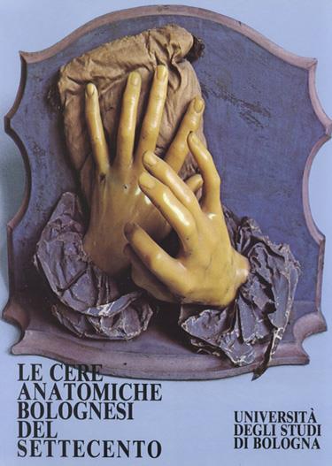 Le cere anatomiche bolognesi del Settecento. Catalogo della mostra (Bologna, settembre-novembre 1981) - copertina