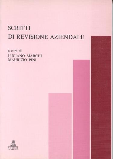 Scritti di revisione aziendale - copertina