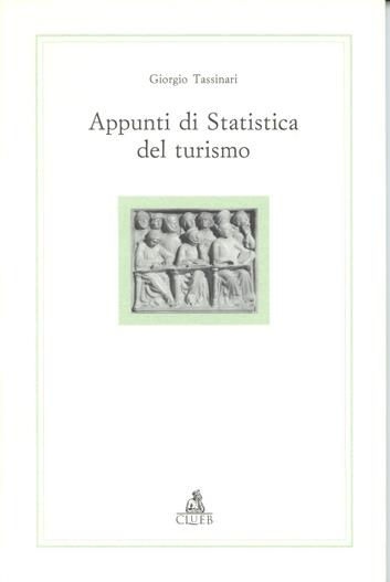 Appunti di statistica del turismo - Giorgio Tassinari - copertina