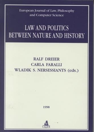 Law and politics between nature and history - copertina