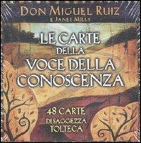 Le carte della voce della conoscenza. 48 carte di saggezza tolteca - Miguel Ruiz - copertina