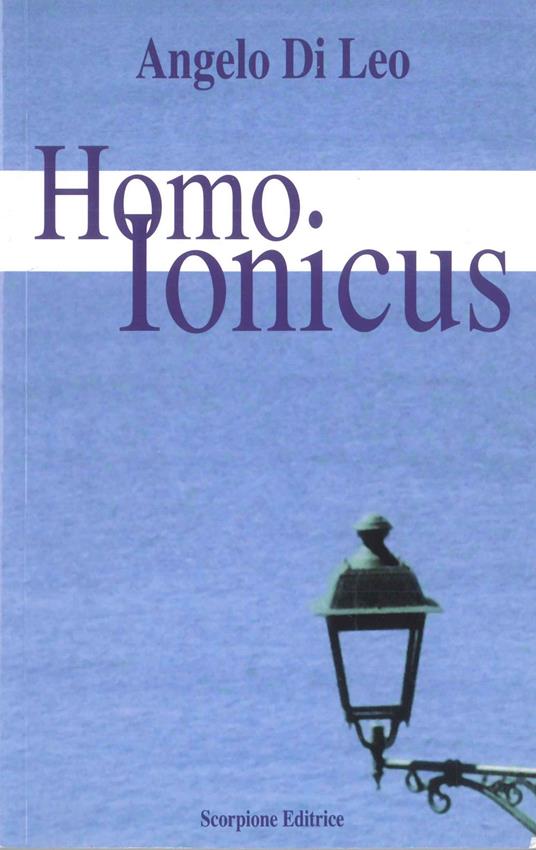 Homo ionicus - Angelo Di Leo - copertina