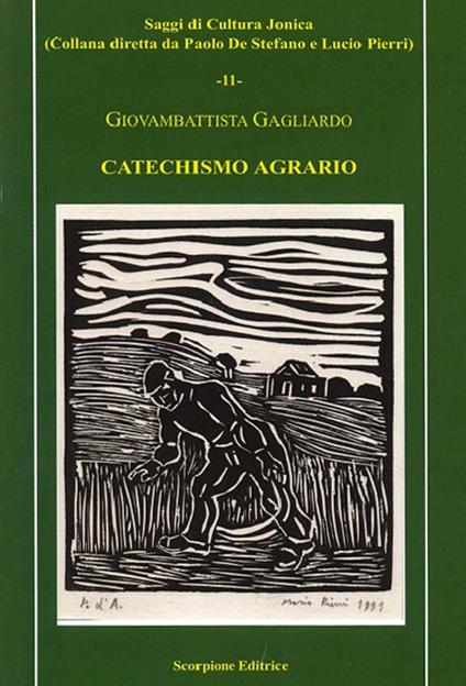 Catechismo agrario - Giovambattista Gagliardo - copertina