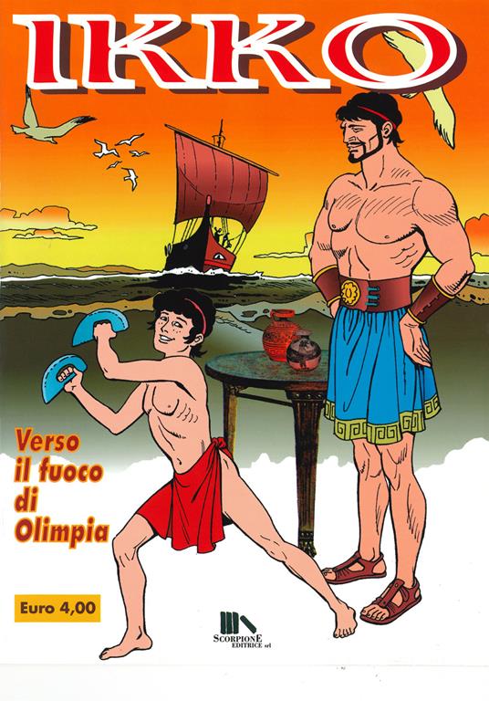 Ikko. Verso il fuoco di Olimpia - Mario Lazzarini - copertina
