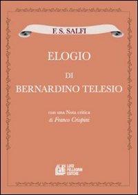 F. S. Salfi «Elogio di Bernardino Telesio» - Franco Crispini - copertina