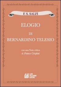 F. S. Salfi «Elogio di Bernardino Telesio» - Franco Crispini - copertina