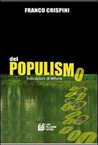 Del populismo - Franco Crispini - copertina