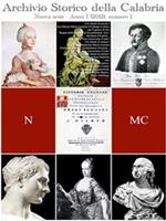 Archivio storico della Calabria. Nuova serie. Vol. 1