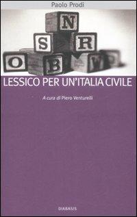 Lessico per un'Italia civile - Paolo Prodi - copertina