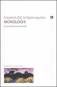 Monologhi. Un dono di Capodanno - Friedrich D. Schleiermacher - copertina