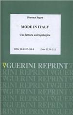 Mode in Italy. Una lettura antropologica