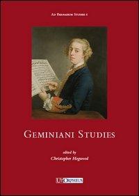 Geminiani studies - copertina