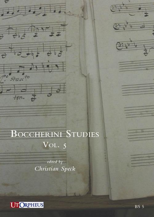 Boccherini studies. Vol. 5 - copertina