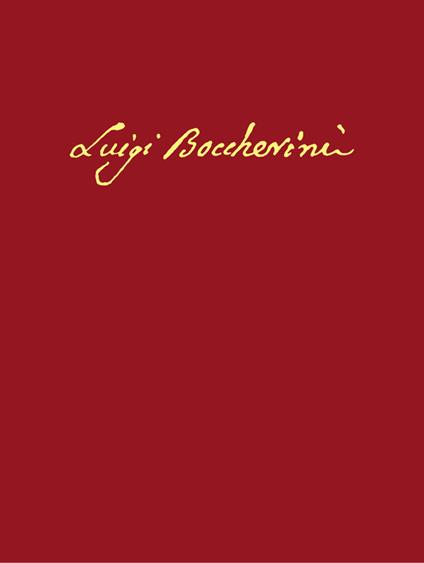 6 trii per 2 violini e violoncello op. 4 (G 83-88) - Luigi Boccherini - copertina