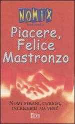 Piacere, Felice Mastronzo. Nomi strani, curiosi, incredibili ma veri!
