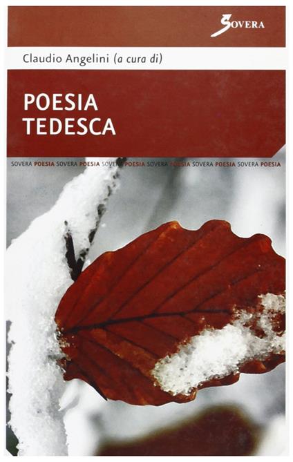 Poesia tedesca - Claudio Angelini - copertina