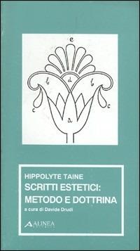 Scritti estetici: metodo e dottrina - Hippolyte Taine - copertina