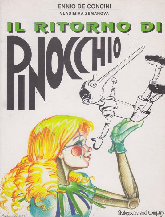 Ritorno di pinocchio - Ennio De Concini,Vladimira Zemanova - copertina