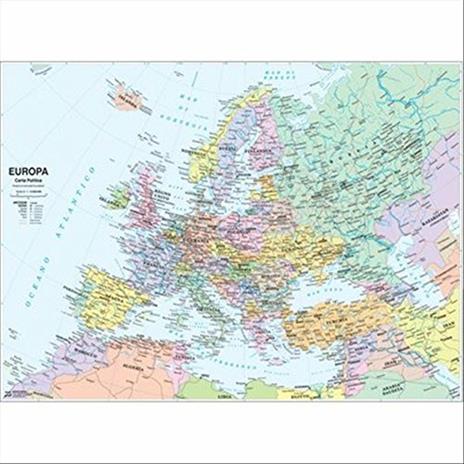 Europa scolastica (fisico-politica) 1:5.000.000 - copertina