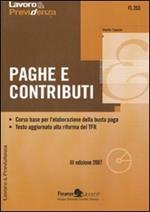 Paghe e contributi. Con CD-ROM