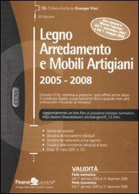 Legno arredamento a mobili artigiani. 2005-2008 - copertina