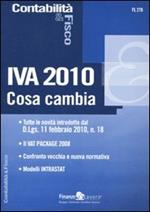 IVA 2010. Cosa cambia