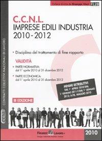 CCNL imprese edili industria 2010-2012 - copertina