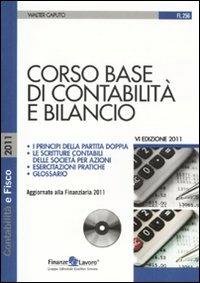 Corso base di contabilità e bilancio. Con CD-ROM - Walter Caputo - copertina