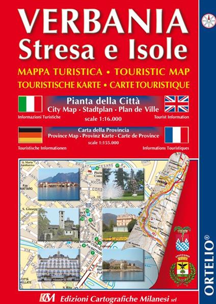 Verbania, Stresa e isole. Ediz. multilingue - copertina