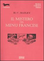 Il mistero del menu francese
