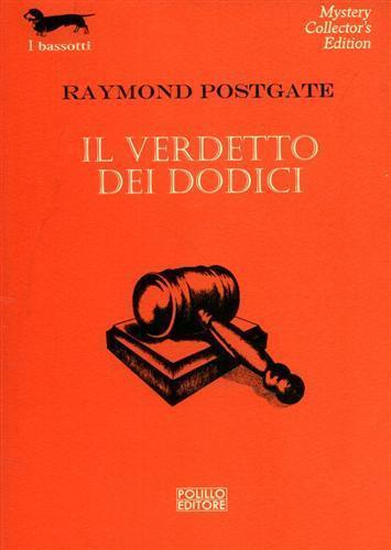 Il verdetto dei dodici - Raymond Postgate - copertina