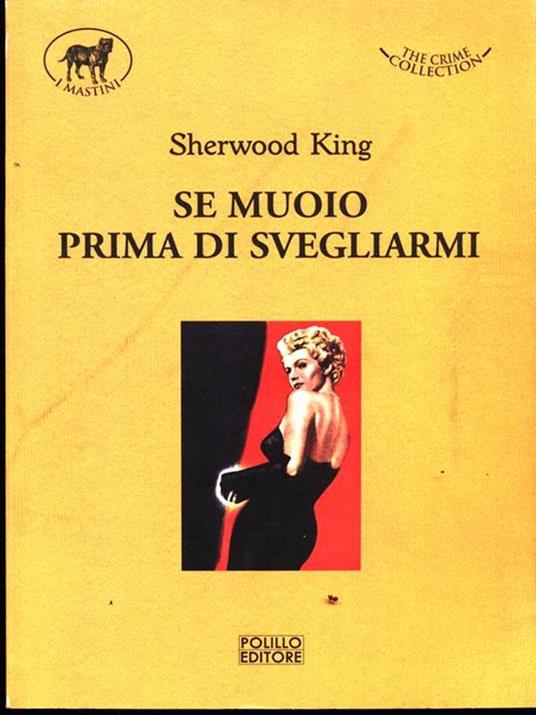 Se muoio prima di svegliarmi - Sherwood King - copertina