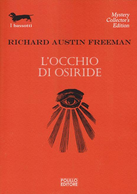 L' occhio di Osiride - Richard Austin Freeman - copertina